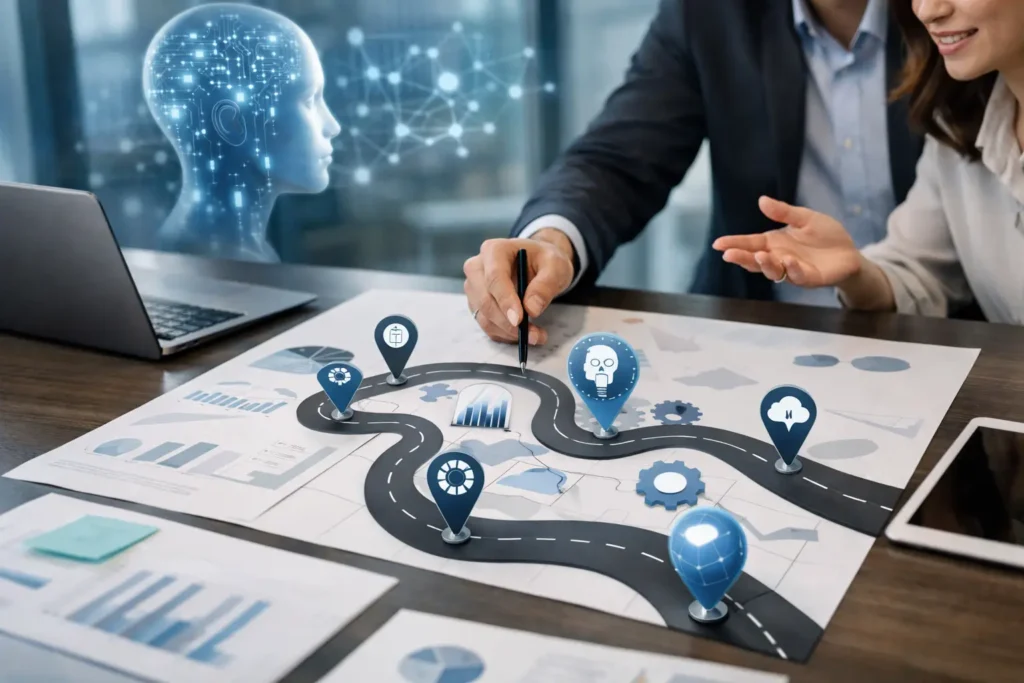 AI Adoption Roadmap Example for Business